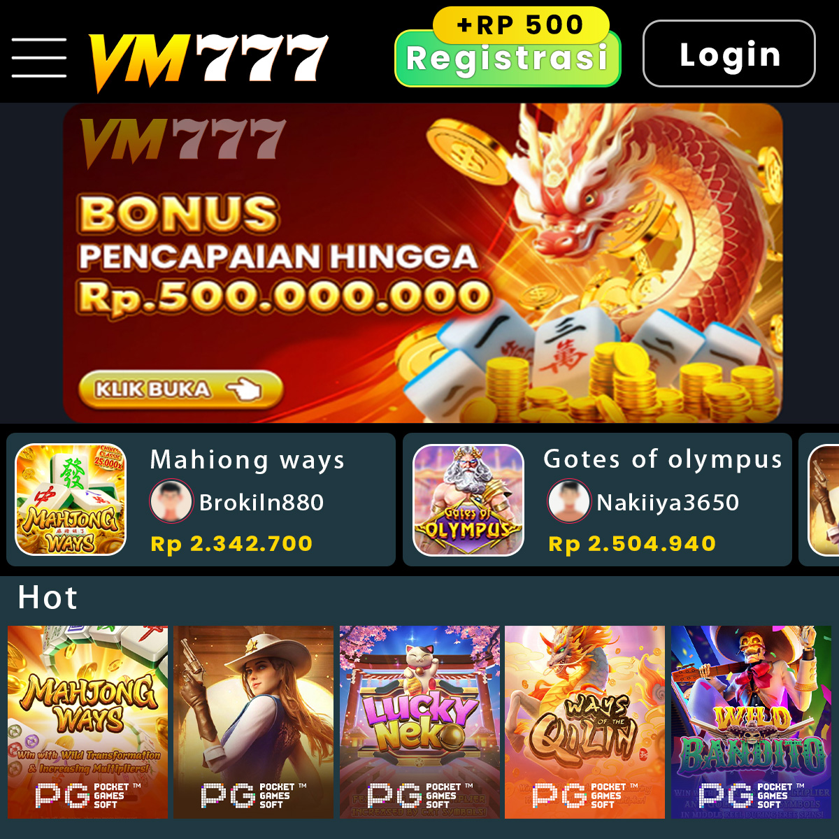 VM777 - Situs Resmi vm777 Akun App & Mudah ๐